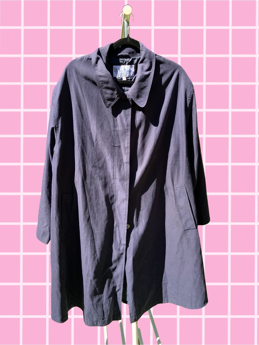 Vintage Delta Burke Plus Size Navy Blue Coat - Women’s Size 2X